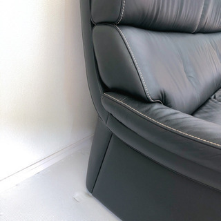 月末まで！カリモク　2人掛けソファ　日本製　ブラック