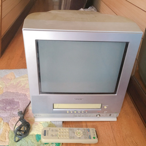 Sony ソニー テレビ Vhs ビデオテープ ゆき 木津川のテレビ ブラウン管テレビ の中古あげます 譲ります ジモティーで不用品の処分
