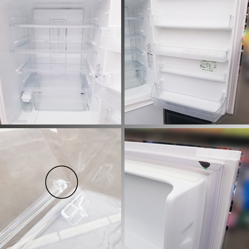 【札幌市内配送可能】東芝/TOSHIBA　ノンフロン３ドア冷凍冷蔵庫 375L 2014年製 GR-G38SXV(ZW)