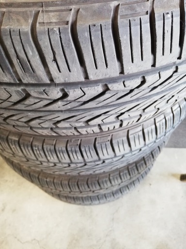 ヨコハマ・ジオランダーG95 225/60R17 4本 中古 - タイヤ、ホイール