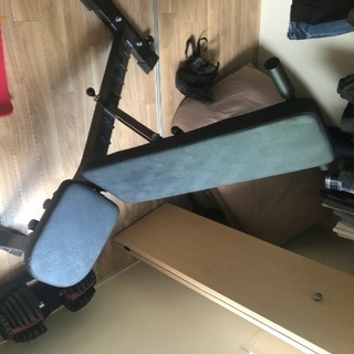●可変式ダンベルとトレーニングベンチ台売ります●