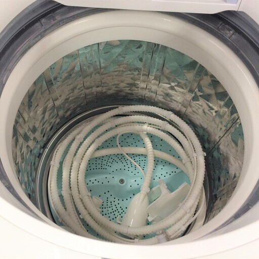 J329 4か月保証付き！SHARP シャープ タテ型洗濯乾燥機 ホワイト／ピンク ES-TX850-P 8.0kg 2018年製 クリーニング 動作確認済み