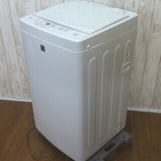 19年　美品　AQUA　洗濯機　AQW-GS5E7　5.0kg　ガラストップ　部屋干しコース　広島市南区