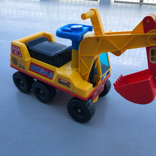 子供用おもちゃ　クレーン車　差し上げます
