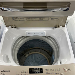 安心の1年間保証付!! 【ハイセンス19年製】 全自動洗濯機 【トレファク