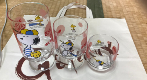 スヌーピーコップ3点セット すず 和白の食器 コップ グラス の中古あげます 譲ります ジモティーで不用品の処分 スヌーピーコップ3点セット すず 和白の食器 コップ グラス の中古あげます 譲ります ジモティーで不用品の処分