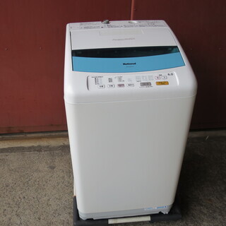【動作確認済】洗濯機　6.0㎏　2009年製　ナショナル　NA-...