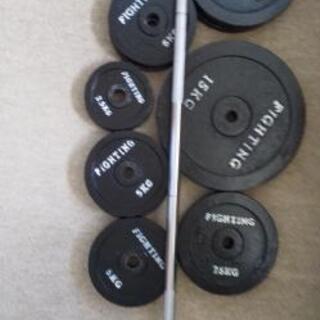 Fighting Road120㎏バーベルセット(お渡し日ご注意下さい)
