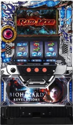 「カウンタッチ付」パチスロ実機 バイオハザードリベレーションズ