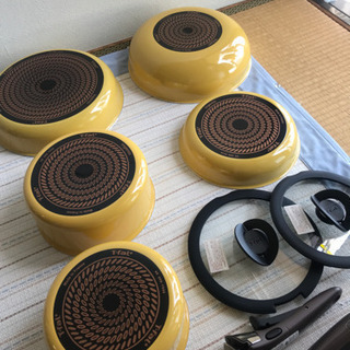 今年購入T-fal 鍋 フライパン 美品 ガス火 ingenio
