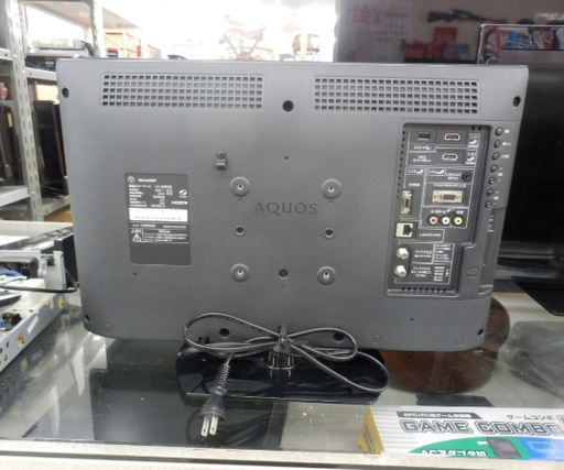 液晶テレビ 22インチ 2015年製 シャープ ② アクオス LC-22K20