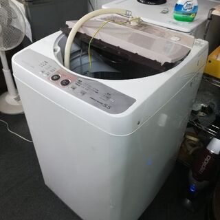 　無料　※　条件付き　　洗濯機　シャープ　5.5キロ　2009年製　