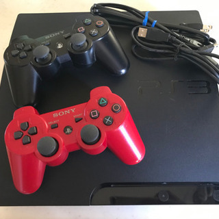PlayStation3 - プレステ3本体★美品 コントローラ2つ ソフト4つ 11000→8500値下げ プレステ3 本体 コントローラー2つ ソフト4本 値下げ中※ PS3本体