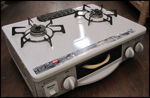新生活！8250円 Rinnai 都市ガス用 ガステーブル RT31NHS 水有片面焼きグリル