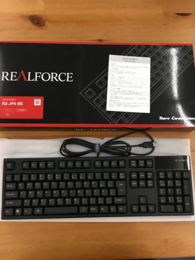 東プレ　REALFORCE 　R2-JP4-BK　 パソコンキーボード