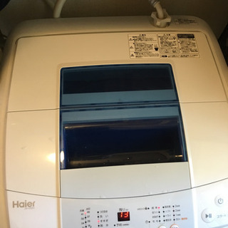 洗濯機 2014年製 ハイアール 5キロ用  今週いっぱいまで。