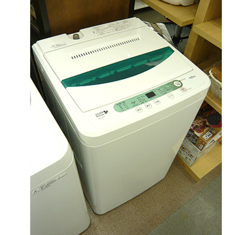 札幌【4.5kg 洗濯機 HerbRelax 2016年製】 YWM-T45A1 ステンレス槽 ハーブリラックス ヤマダ電機オリジナル 全自動洗濯機 西岡店