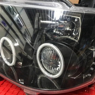 H82 EKスポーツ　EKワゴン　ヘッドライト　イカリング　美品