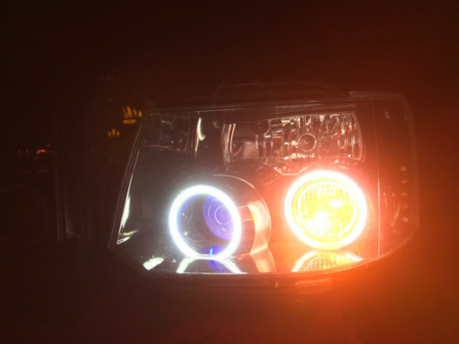 H82W ekスポーツ 純正 HID ヘッドライト 左右セット レンズ研磨 