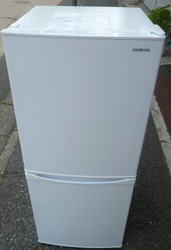 ☆アイリスオーヤマ IRIS OHYAMA IRSD-14A-W 142L ノンフロン冷凍冷蔵庫◆2019年製・シンプルかつスタイリッシュ