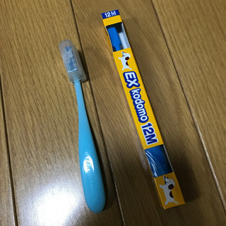 子供用歯ブラシと山手線マスキングテープ