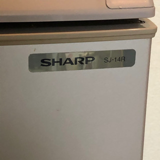 ✴︎取引中✴︎ 冷蔵庫　SJ-14R-C SHARP