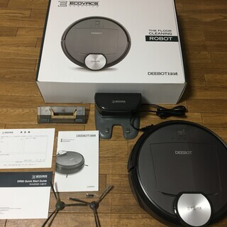 エコバックス(ECOVACS)ロボット掃除機 スマホ連動 レーザ...