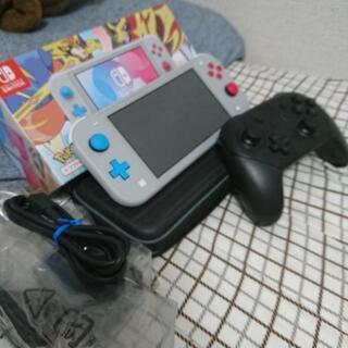 任天堂Switch Lite ザシアンマゼンタ プロコン＆ケース付