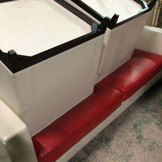応接用ソファセット　赤白 イケア（IKEA） 応接セット 応接 セット ソファセット 3点セット