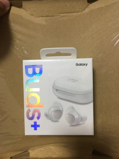 新品未使用　Galaxy buds+　ギャラクシーバッズプラス　ホワイト