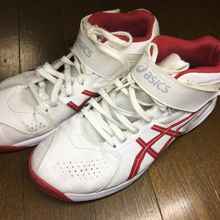 asicsアシックス　バスケットシューズ　25センチ