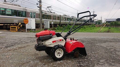 三菱 管理機 MMR60 兵庫県 三田市発 動画有 NEWイエロー培土器付き♪ ロビン RCO600 正転逆転 リコイルスタート 家庭菜園にいかがですか?