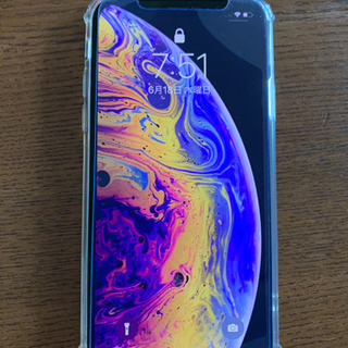 iPhone  XS  ２５６GB  ガラスシルバー