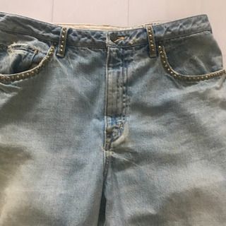 drestripドレストリップ  スタッズ7分丈デニムパンツジーンズ