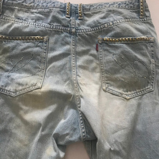 drestripドレストリップ  スタッズ7分丈デニムパンツジーンズ