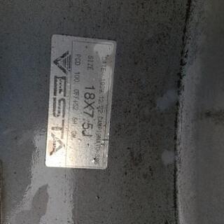VESTA 18インチ 7.5J PCD100 5穴 【公式通販】