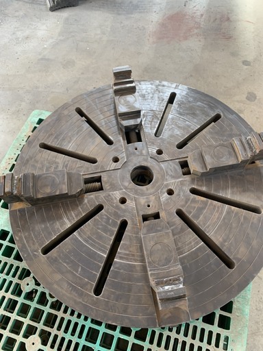 旋盤用　面盤　直径1000ｍｍ　チャック　中古