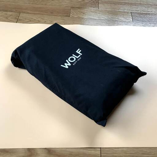 国内正規品 】WOLF Howard 腕時計レザー ケース（ネイビー）