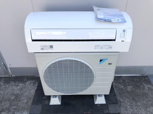 【管理KR128】DAIKIN 2016年 2.8kw 10畳用 ルームエアコン F28TTEV 200V 外電源タイプ 分解クリーニング済