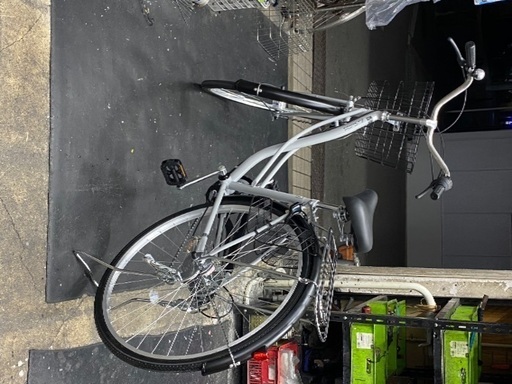 新車 アサヒサイクル ラ・ジェンヌ 27インチ ショップ LEDオートライト  