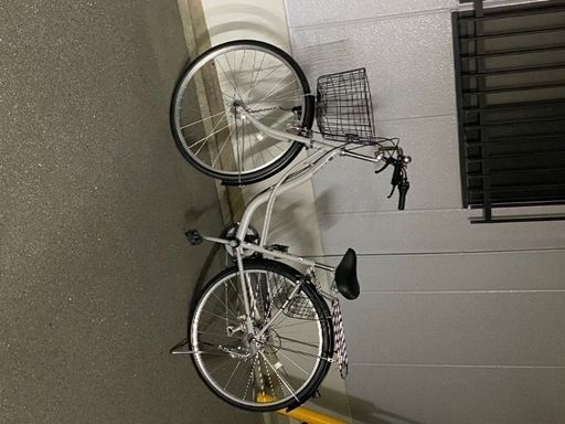 新車 アサヒサイクル ラ・ジェンヌ 27インチ ショップ LEDオートライト  