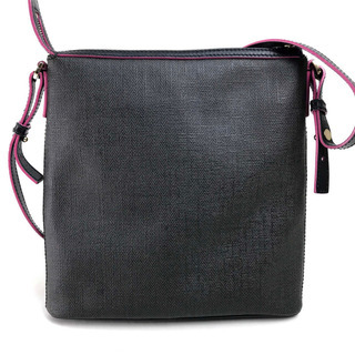 BVLGARI ブルガリ ポシェット S.Bulgari（ソティリオブルガリ） ショルダーバッグ ＰＶＣ×レザー グレー ユニセックス BVLGARI ブルガリ ポシェット S.Bulgari（ソティリオブルガリ