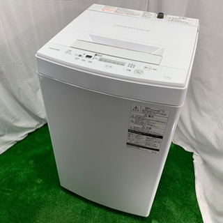 美品　TOSHIBA/東芝　全自動洗濯機　4.5kg  2018...