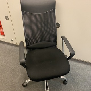 事務所で使用していたメッシュ ハイバック ワーク椅子1脚 