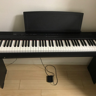yamaha p-105 電子ピアノ　鍵盤