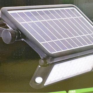 新品 日動 ソーラーLEDセンサーライト エコフラッシュ SOL-10PIR-60K