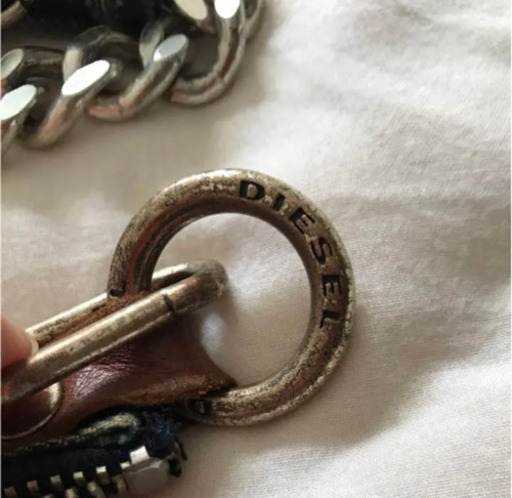 DIESELサスペンダー 購入 チェーン 