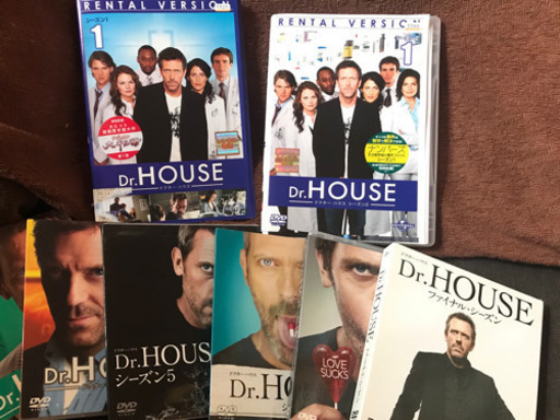 「Dr.HOUSE ドクター・ハウス コンプリート1〜8 」
