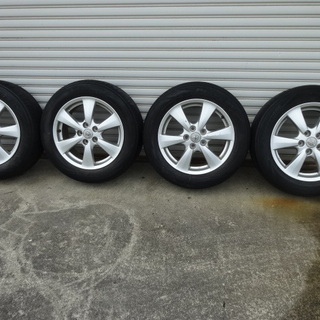 エスティマハイブリッドAHR20W 純正ホイール、タイヤ4本セット