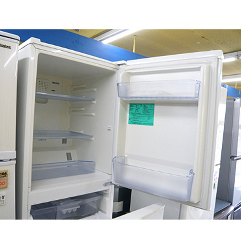 札幌 安い!【ハイアール 2ドア冷蔵庫 138L 2010年製】JR-NF140C  
